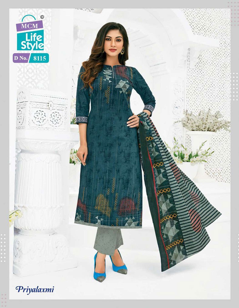 Mcm Lifestyle Priyalaxmi 22 Casual Daily Wear Cotton Printed Dress Material Collection